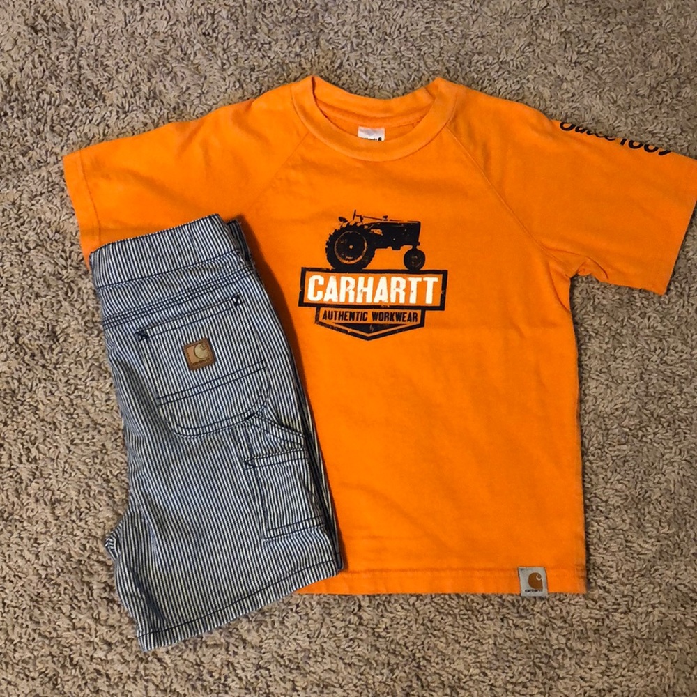Carhartt shirt and short set